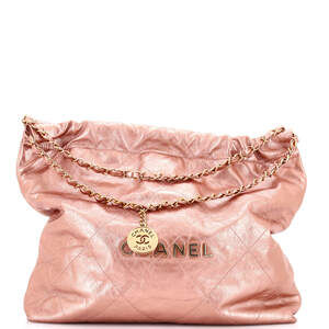 Chanel Medium 22 Chain Hobo Quilted Calfskin